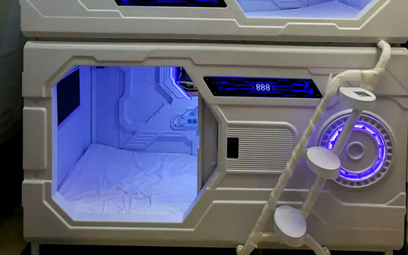 太空艙床有多高？太空艙床尺寸創新的技術！