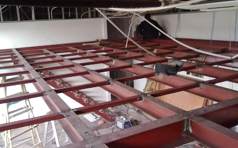 大型鋼結(jié)構(gòu)隔層工程 大型鋼結(jié)構(gòu)隔層工程