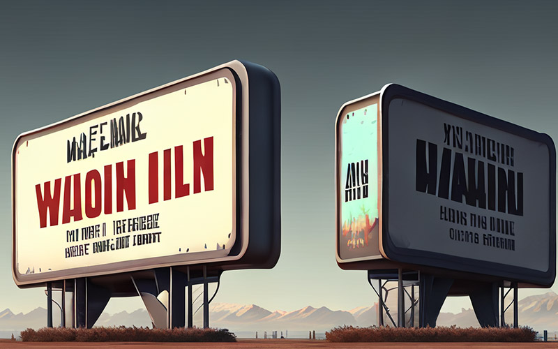 圍擋廣告牌根部什么焊接喜愛？